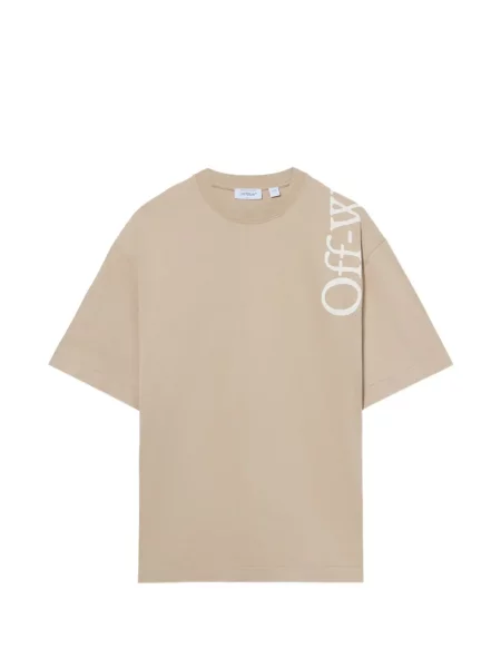 Tricou Off-white cu imagine alb