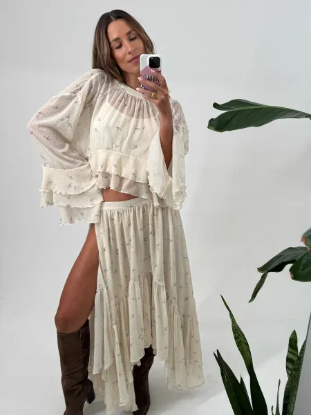 Kamila Šikl Fustă bej