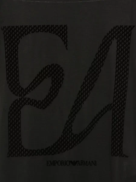 Μικρός μπλούζα Emporio Armani με σχέδιο μαύρο