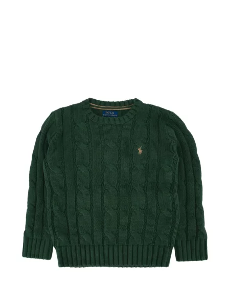 Sweter dziecięcy Polo Ralph Lauren zielony