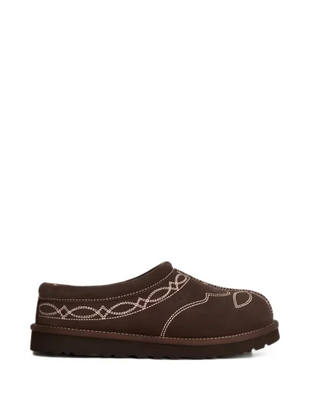 Chiloți Ugg cu broderie slip-on maro