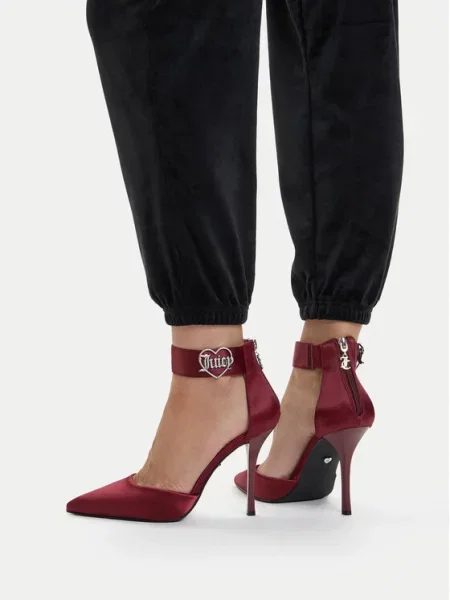 Juicy Couture Pantofi cu subțire Vișiniu