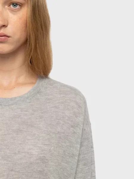 Кашеміровий светр Zadig&voltaire сірий