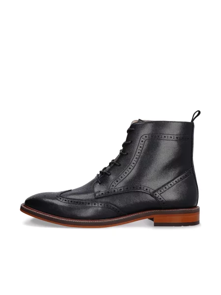 Nae Vegan Shoes Μπότες με κορδόνια CHASE' μαύρο