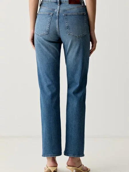 Calvin Klein Jeans jeansy straight niebieskie