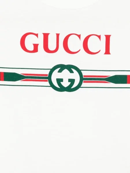 Koszulka dziecięca Gucci biała