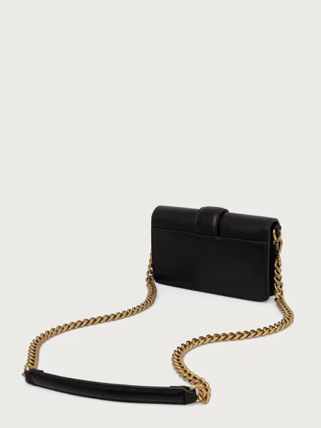 Just Cavalli torebka crossbody z imitacji skóry czarna