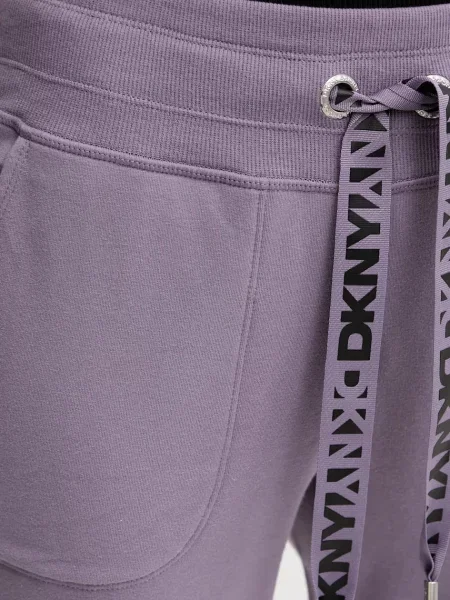 Спортивні штани Dkny однотонні бежевий