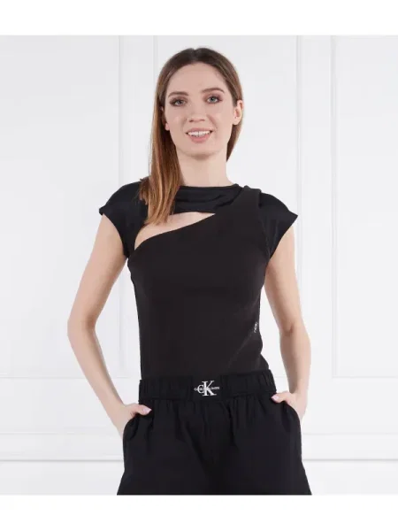 Calvin Klein Jeans Bluză negru