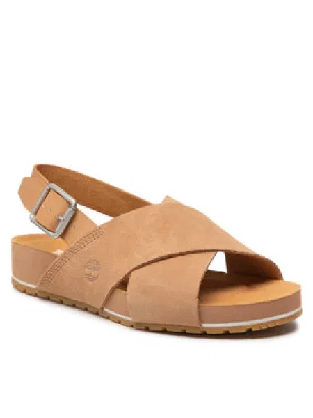 Timberland Sandály MalibuWaves Basic X Strap hnědá