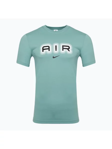 Férfi póló Nike Air Graphic denim turqoise/black Air Graphic fekete