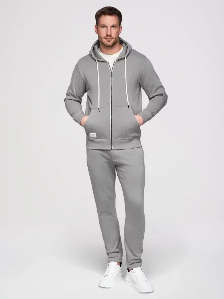 Pantaloni sport Ombre alb