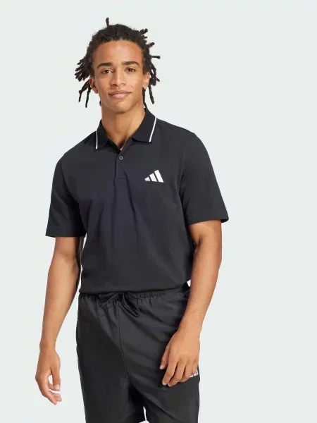 Поло adidas чорний
