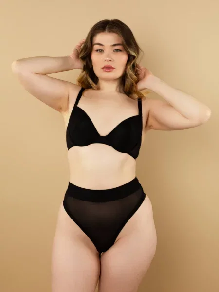 Труси brabrabra поліамід/еластан чорний