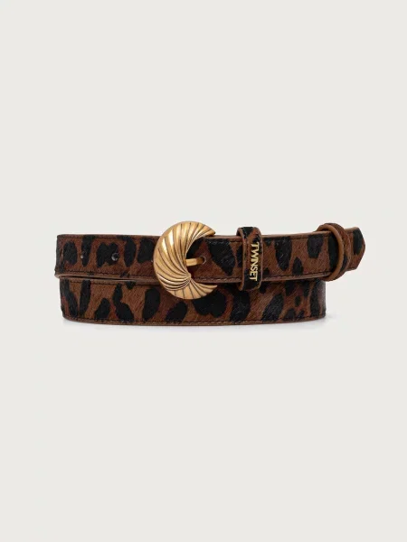 Twinset curea pentru femei din piele maro