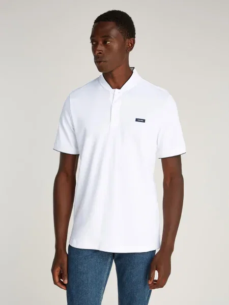 Calvin Klein Tricou polo alb