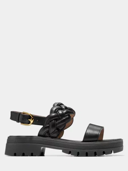 Шкіряні Босоніжки Cole Haan чорний