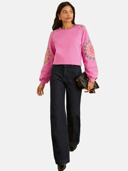 Palton Love & Roses galben