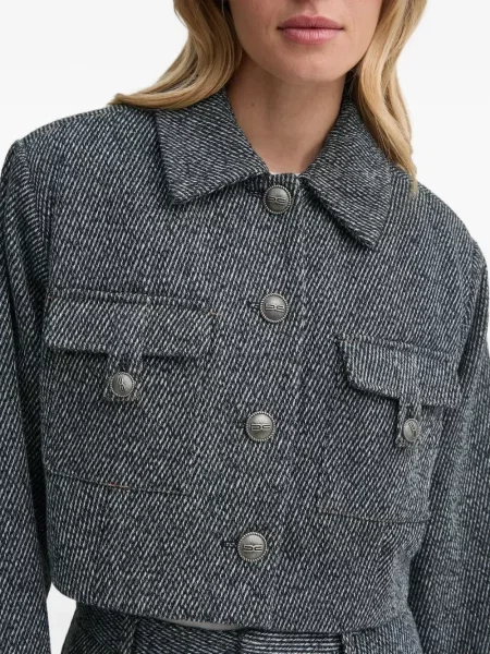 Cropp top Gestuz gri