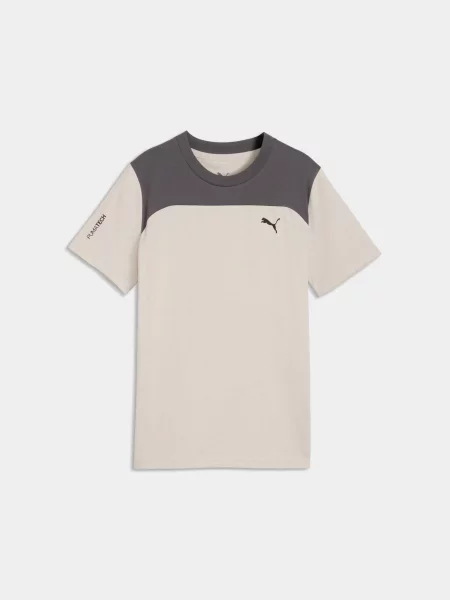 Детская футболка Puma бежевая