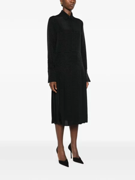 Rochie midi Fendi negru
