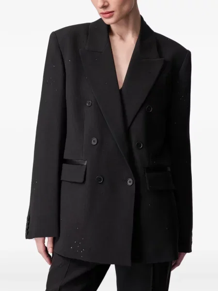 Блейзър Article Ten с дантела черно