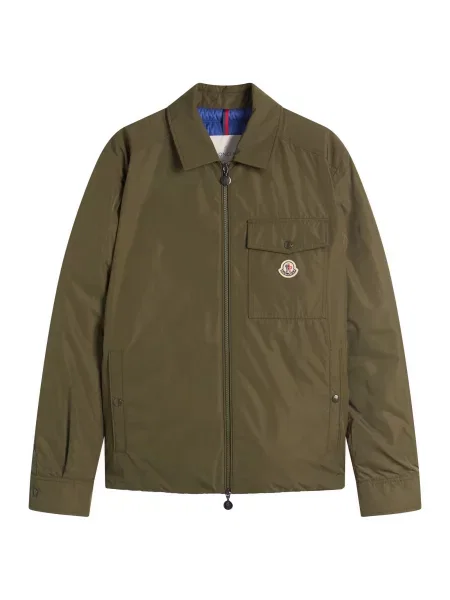 Kurtka koszulowa Moncler zielona