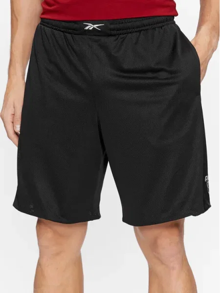Reebok Pantaloni scurți sport Basketball negru