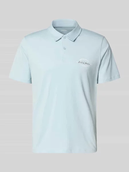 Koszulka polo z nadrukiem z logo model BRANDON' Jack & Jones