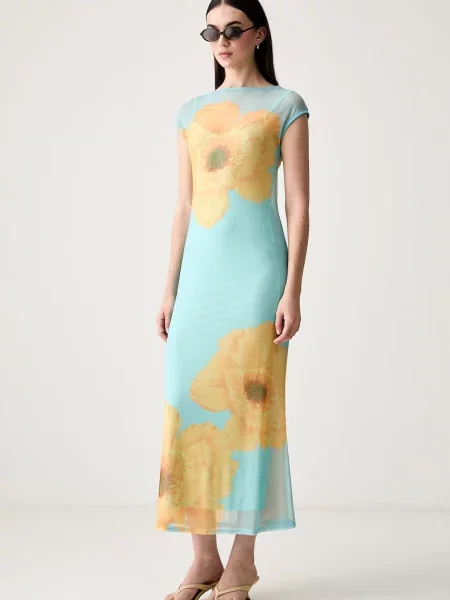 Never Fully Dressed rochie albastru