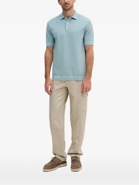 Polo Hackett tricotate albastru