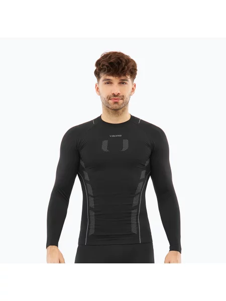 Термоактивна кофта Viking Eiger black/grey чорний