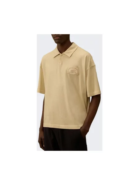 Koszulka polo C.p. Company beżowa