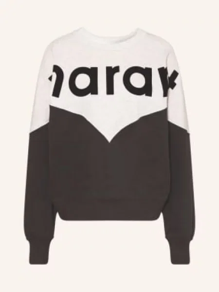 Marant Étoile Bluza Nierozpinana Houston grau czarna