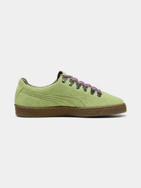 Жіночі Кеди низькі PUMA Suede Hike комбінований верх зелений
