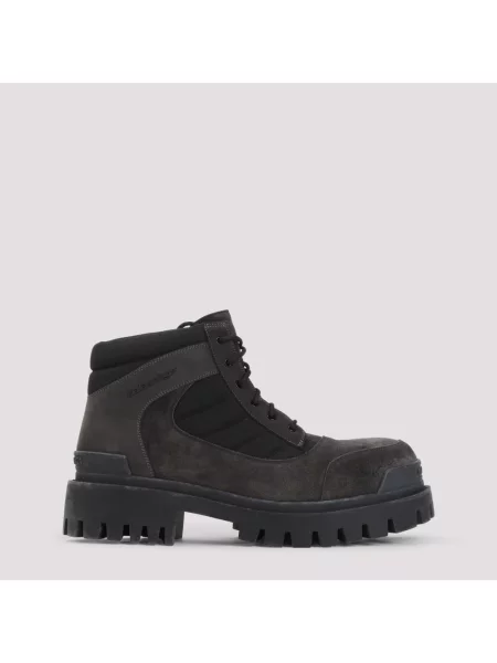 Botki Balenciaga skórzane czarne