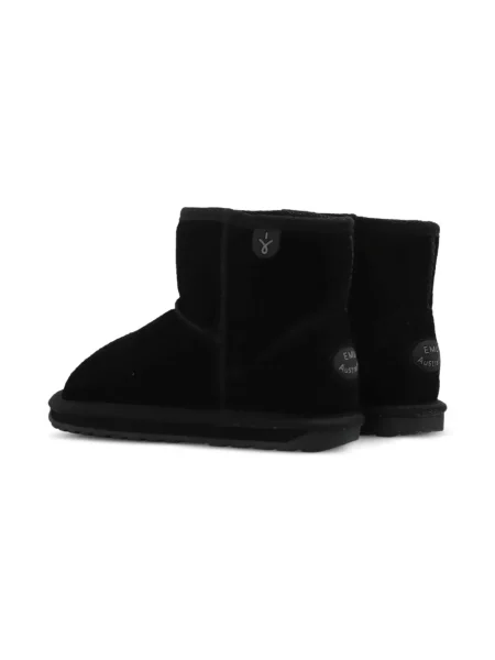 Buty do kostki dziecięce Emu czarne