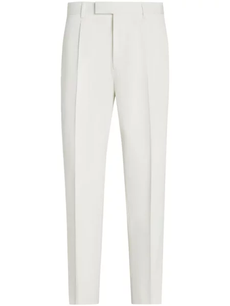 Pantaloni Zegna alb