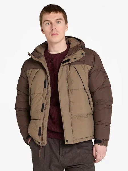 Зимова куртка Timberland коричневий