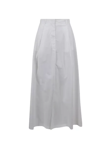 Fusta maxi Thelatest alb