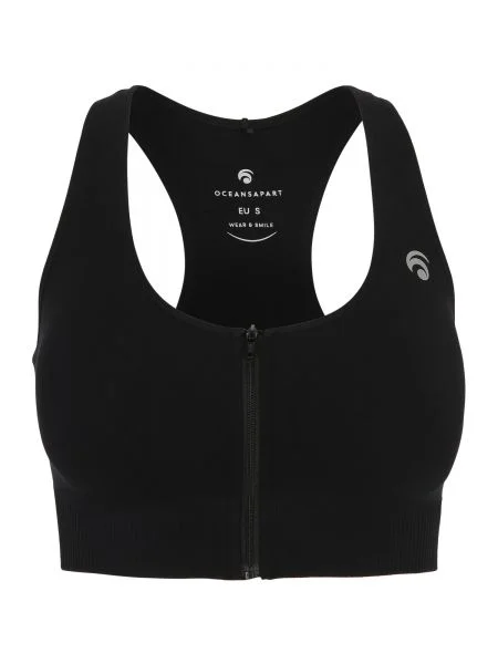 OCEANSAPART Sutien sport Nami negru alb