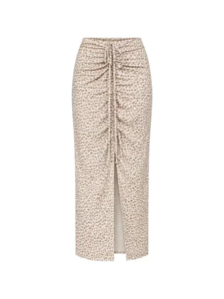 Fusta maxi Kaos cu imagine cu model leopard