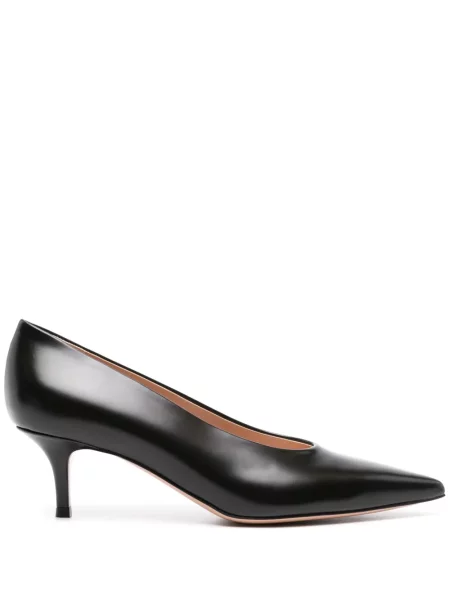 Pantofi cu toc Gianvito Rossi din piele negru