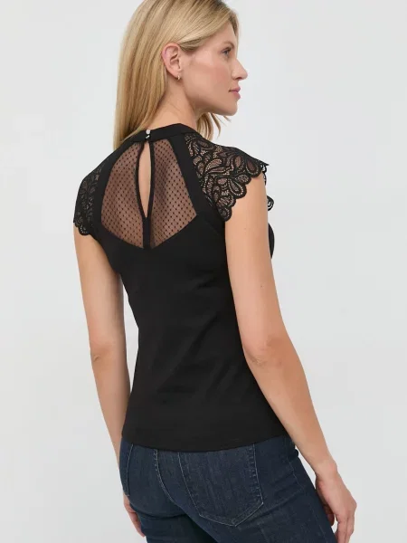 Bluză Morgan din dantelă negru