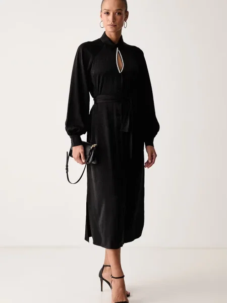 Fracomina rochie negru