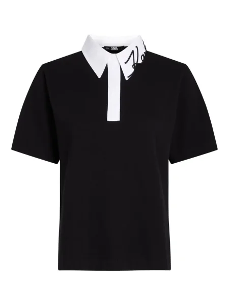 Polo Karl Lagerfeld czarne