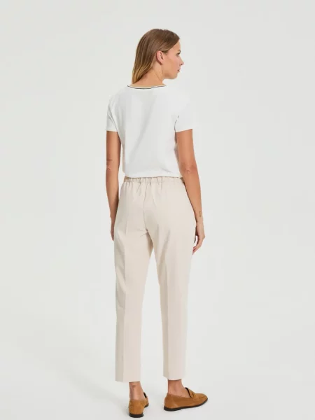 Pantaloni Marisse alb