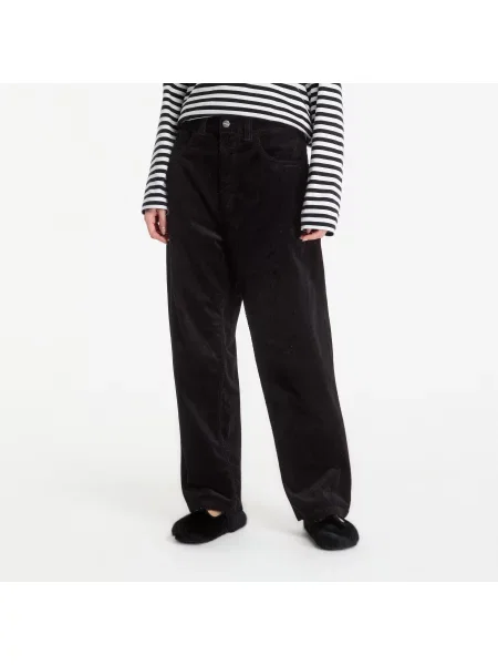 Панталони Carhartt WIP Brandon Pants UNISEX Black Rinsed M черно
