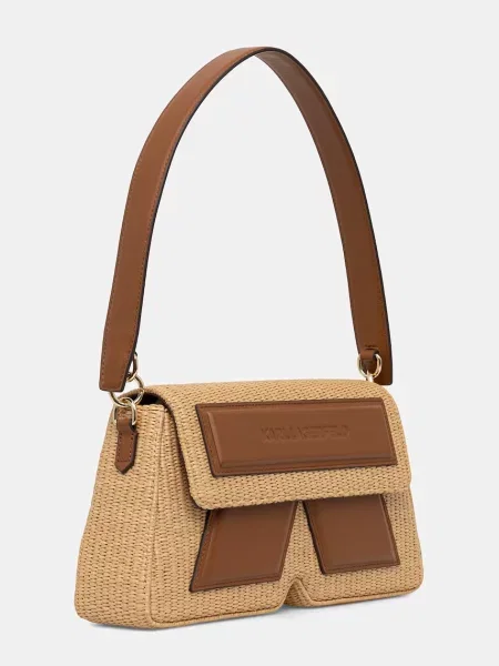 Кожаная сумка-багет Karl Lagerfeld