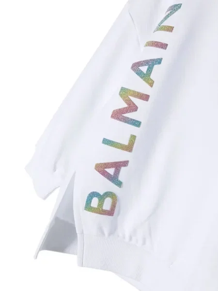 Bluza dziecięca Balmain biała